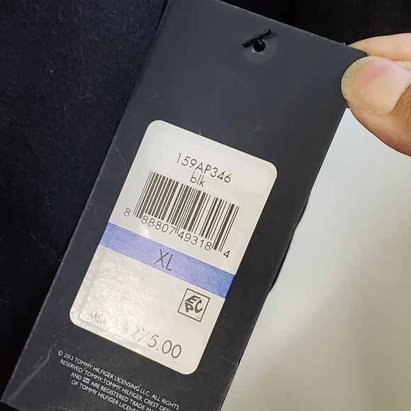 NWT Tommy Hilfiger Gray Melton Car Coat with attached Vest Size XL $275 - Picture 8 of 16